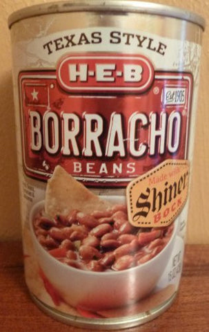 H-E-B Borracho Beans with Shiner Bock 15oz.