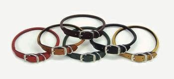 Oak Tanned Leather Collar 24"x1" - Tan