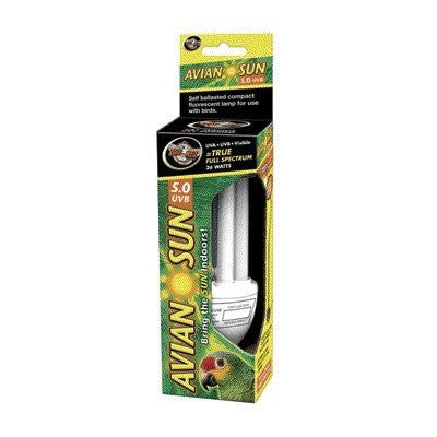 ZOO MED LABORATORIES INC AVIAN SUN 5.0 UVB FLUORESCENT LAMP