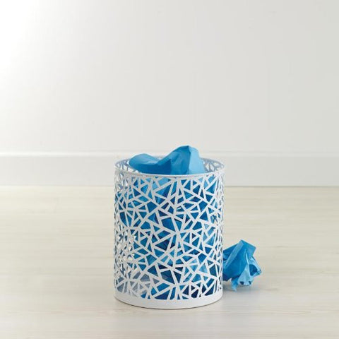 Design Ideas Network WasteCan, White