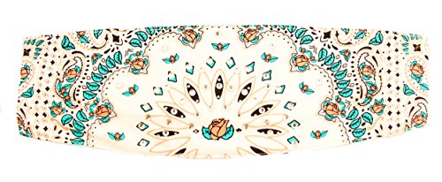 Chop Top: Rose Garden Paisley w/ Rhinestones