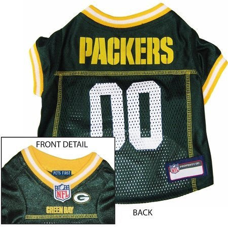 Green Bay Packers - NFL Dog Jerseys Xtra Small