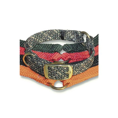 Mendota Center Ring Collar 1" x up to 18" - Black