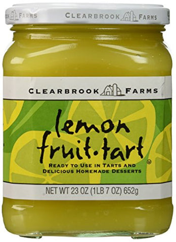 Clearbrook Farms Lemon Fruit Tart 23oz Twist Top Jar