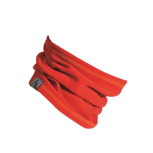 Lightweight Single-Layer Micro Fur Fleece Neck Warmer, Poppy