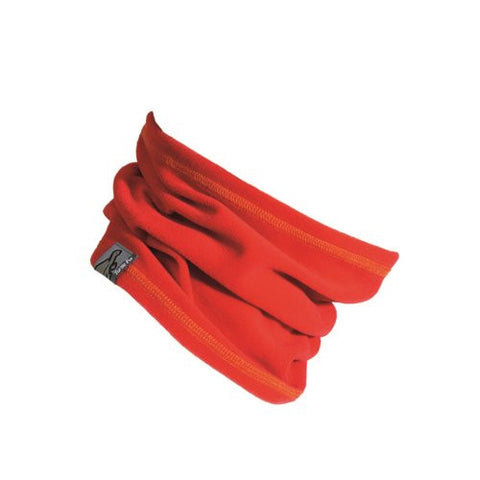 Lightweight Single-Layer Micro Fur Fleece Neck Warmer, Poppy