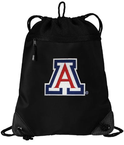 Arizona Wildcats Drawstring Backpack-Mesh & Microfiber (18”x14.5”)