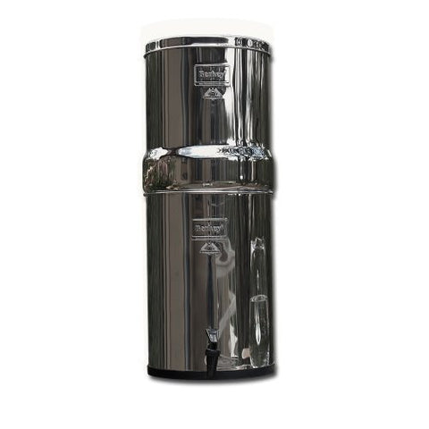 Berkey RB4X2-BB Royal Stainless Steel Water Filtration System with 2 Black Filter Elements