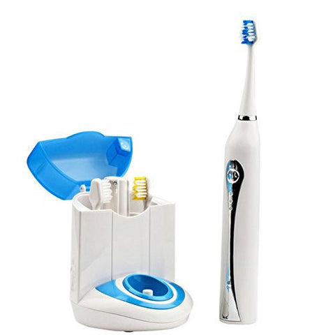 Dazzlepro Advanced Sonic Toothbrush With UV Sanitizing Charging Base - Sky Edition