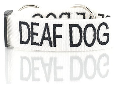 Friendly Dog Collars- Deaf Dog Semi Choke Collar 18-28" x 1.5"