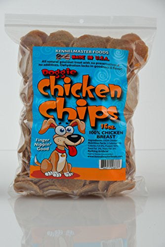 All Natural Chicken Chips- Dog Treats (Large- 16 oz. bag)