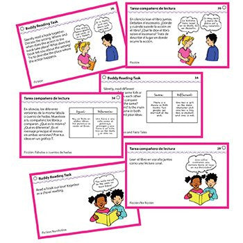 Buddy Reading Center Task Cards