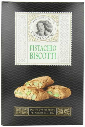 Pistachio Biscotti, 6.3 oz