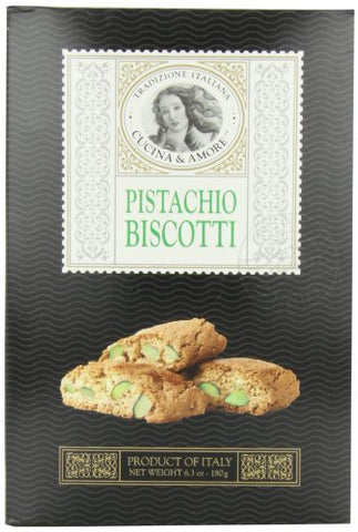 Pistachio Biscotti, 6.3 oz