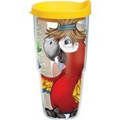 Margaritaville - It's 5 O'Clock Somewhere Parrot Wrap with Lid 24oz. Tumbler