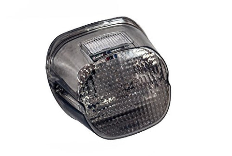 OZ-USA Smoke Lens Tail Brake Led Light Harley Davidson Motorcycle Stop Lamp Xl FLH FX