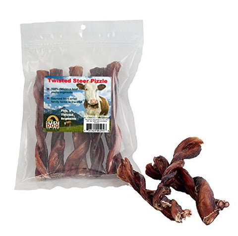 5" Braided USA Steer Pizzle