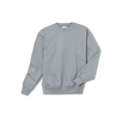 Hanes Youth ComfortBlend Long Sleeve Fleece Crew - p360 (Light Steel / Small)