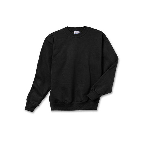 Hanes Youth ComfortBlend Long Sleeve Fleece Crew - p360 (Black / X-Small)