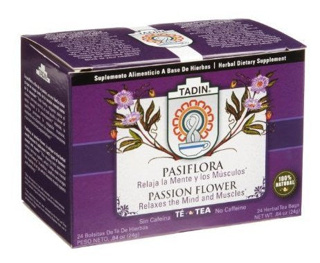 Tadin Tea Passion Flower 24/pk