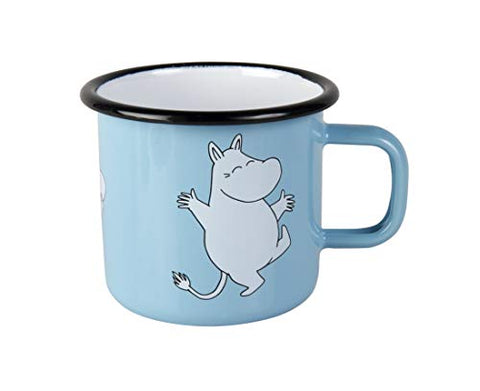 Moomin Retro Enamel mug 2,5dl Moomin