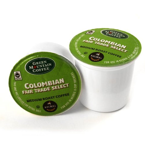 Green Mountain Coffee, Colombian Fair Trade Select, medium roast, k-cup