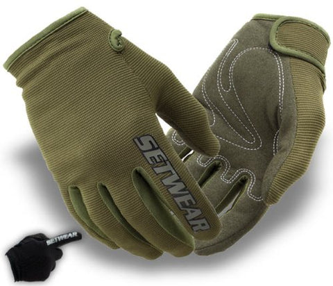 Stealth Glove Green, Medium