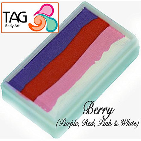 Berry 1 Stroke Split Cake 30g