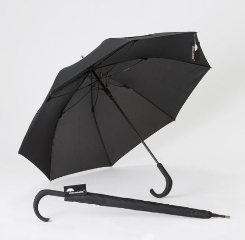 The Unbreakable® Walking-Stick Umbrella, Standard Model U-115 (fiberglass ribs)