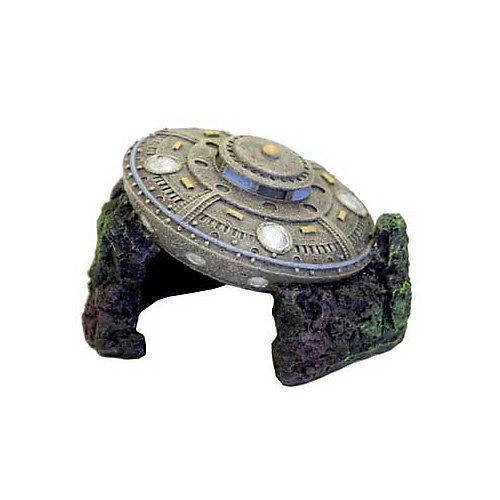 Crashed UFO w/Cave 3 x 2.75 x 2