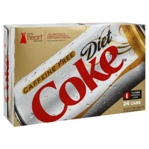 Caffeine-Free Diet Coke®, 12 oz. Cans, 24/Ct