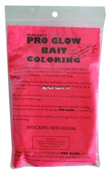 Beau-Mac’s Pro Glow Bait Color 10 Oz Red