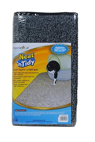 Neat 'n Tidy & Misc. Heavy Duty Litter Mat, Black