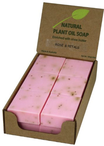 Rose & Petals Craft Unwrapped Soap 100g