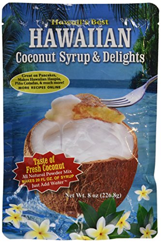 Coconut Cream Syrup Mix 8 oz