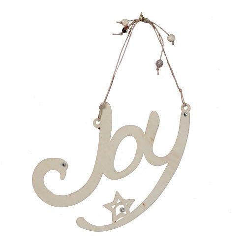 Flourish Joy Hanging Wall Plaque