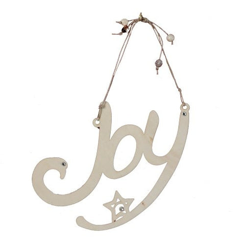 Flourish Joy Hanging Wall Plaque