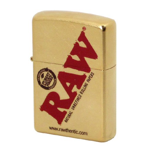 Raw Zippo Cn009683-207G Custom Zippo In Gold Dust