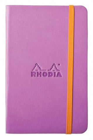 Rhodia Rhodiarama Webnotebooks 3 1/2 x 5 1/2 Lined 96 Sheets Lilac