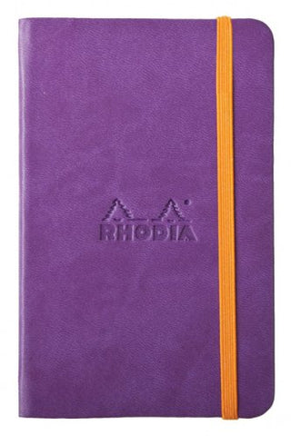 Rhodia Rhodiarama Webnotebooks 3 1/2 x 5 1/2 Lined 96 Sheets Purple