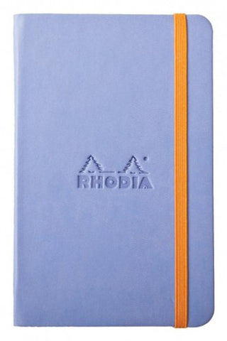 Rhodia Rhodiarama Webnotebooks 3 1/2 x 5 1/2 Blank 96 Sheets Iris