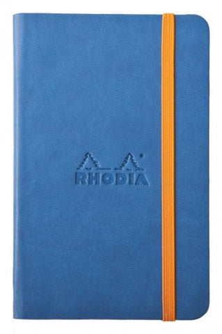 Rhodia Rhodiarama Webnotebooks 3 1/2 x 5 1/2 Lined 96 Sheets Sapphire