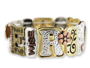 Mother Tile Stretch Bracelet