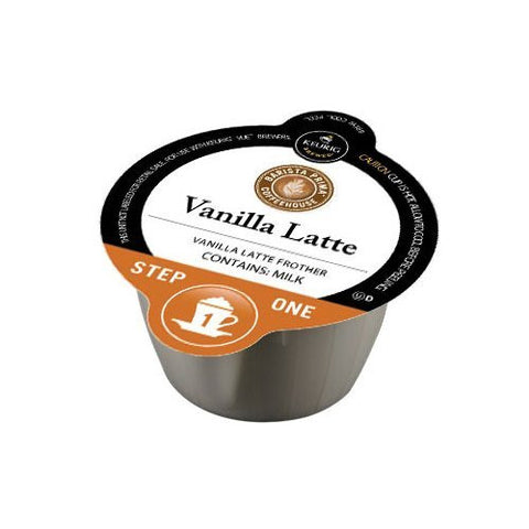 Barista Prima Coffeehouse® Vanilla Latte Coffee Vue® Packs, 16 Frother + 16 Coffee/Bx