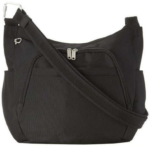 Travelon Anti-Theft Cross-Body Bucket Bag, Black, One Size