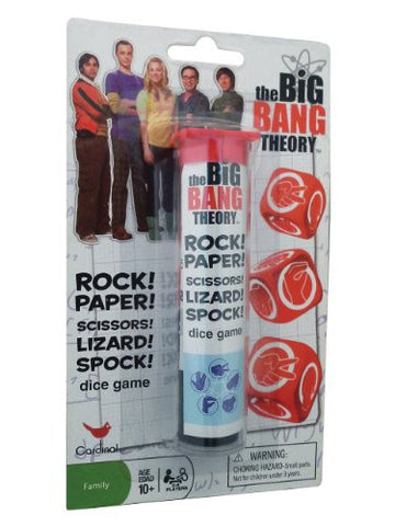 LICENSED GAMES - Big Bang Theory Rock Paper Scissors Lizard Spock