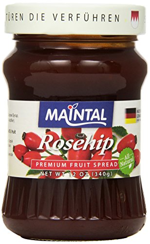Rosehip Fruit Spread in Jar, 12 oz