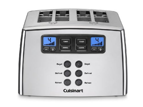 Cuisinart 4-Slice Touch-To-Toast Leverless Toaster - Stainless