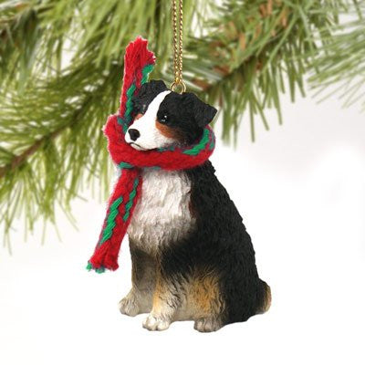 AUSTRALIAN SHEPHERD TRICOLOR ORIGINAL ORNAMENT