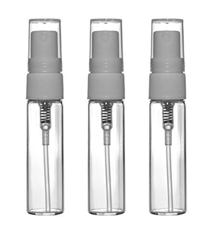 4 ml Clear Glass Misting Spray Vials (6-pack)